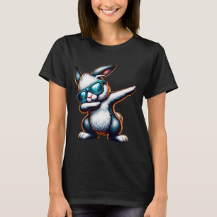 Dabbing Bunny Funny Easter Bunny  T-Shirt