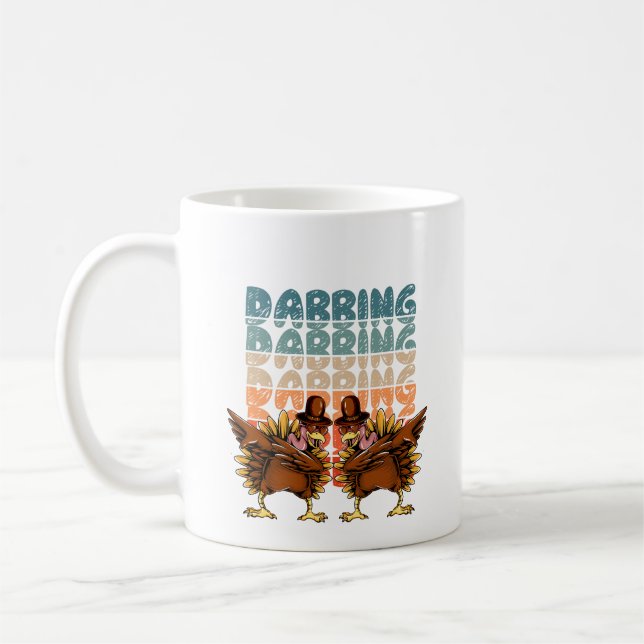 Dabbing Chicken Coffee Mug (Left)