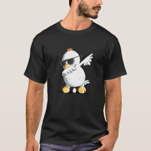 Dabbing Chicken I Cool Dab Dance Chicken Design T-Shirt