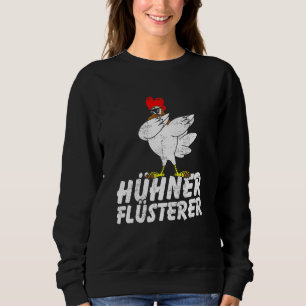 Dabbing Chickens Whisper Farmer Chicken Children Sweatshirt