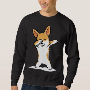 Dabbing Corgi Funny Sweatshirt
