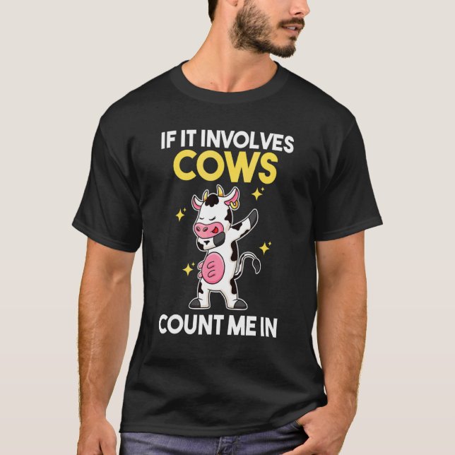 Dabbing Cow T-Shirt (Front)