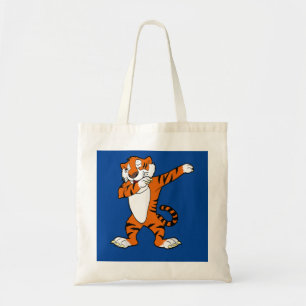 Dabbing Cute Tiger Animal Party Tote Bag