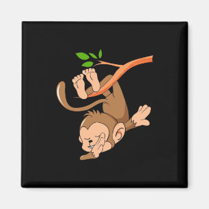 Dabbing Dance Monkey Magnet