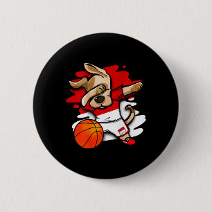 Dabbing Dog Indonesia Sketll Fans Jersey Indonesia 6 Cm Round Badge