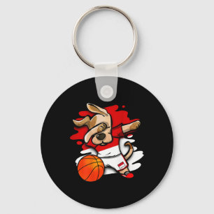 Dabbing Dog Indonesia Sketll Fans Jersey Indonesia Key Ring