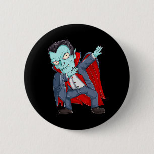 Dabbing Dracula Vampire Shirts Toddler Halloween B 6 Cm Round Badge