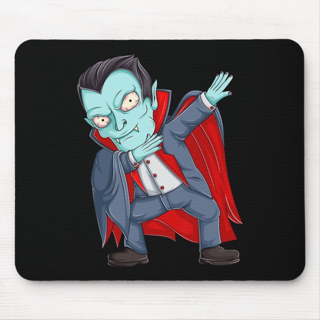 Dabbing Dracula Vampire Shirts Toddler Halloween B Mouse Pad (Front)