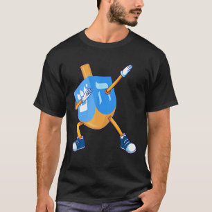 Dabbing Dreidel Funny Hanukkah Chanukah For Kids G T-Shirt