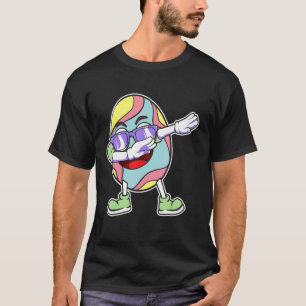 Dabbing Easter Egg Boy Girls Hunter Hunting Easte T-Shirt