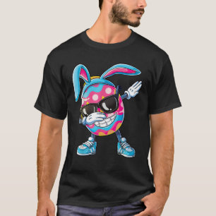 Dabbing Easter Egg Boys Kids Girls Hunter Hunting T-Shirt