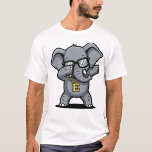 Dabbing Elephant Funny Cute Dab Dance T-Shirt