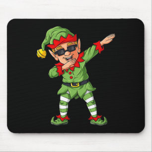 Dabbing Elf Family Matching Christmas Boys Girls K Mouse Pad