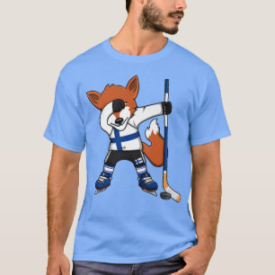 Dabbing Fo Finland Ice Hockey Fans Jersey Dab Wint T-Shirt