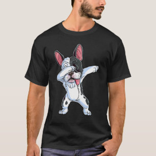 Dabbing French Bulldog Dog Men Women Dab Dance T-Shirt