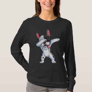 Dabbing French Bulldog Dog Men Women Dab Dance T-Shirt