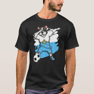Dabbing French Bulldog San Marino Soccer Fan Jerse T-Shirt