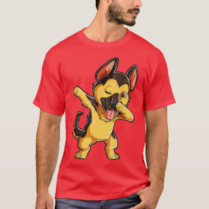 Dabbing German Shepherd Dog Dab T-Shirt