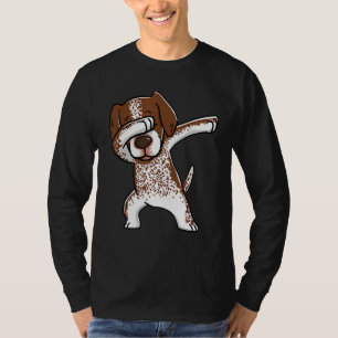 Dabbing German Shorthaired Pointer Dog Dab Dance T-Shirt