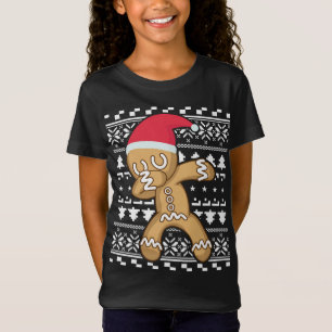 Dabbing Gingerbread Man Ugly Christmas Sweater