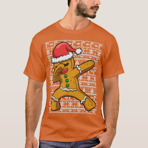 Dabbing Gingerbread Man Ugly Christmas Sweater