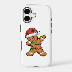 Dabbing Gingerbread Tree Light Christmas