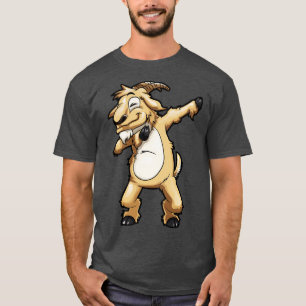 Dabbing Goat  Funny Goats Farm Farmer Dab Dance  T-Shirt