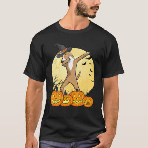 Dabbing Greyhound Dab Dance Funny Dog Halloween Gi T-Shirt