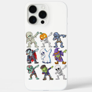 Dabbing Halloween Boys Skeleton Zombie Mummy iPhone 16 Pro Max Case