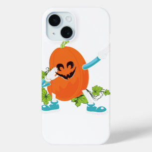 Dabbing Halloween Boys Skeleton Zombie Scary iPhone 15 Case