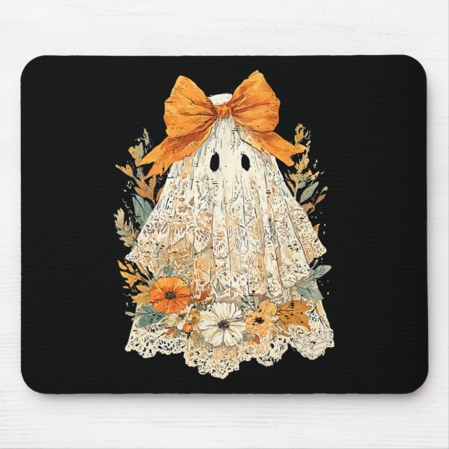 Dabbing Halloween Boys Skeleton Zombie Scary Pumpk Mouse Pad (Front)