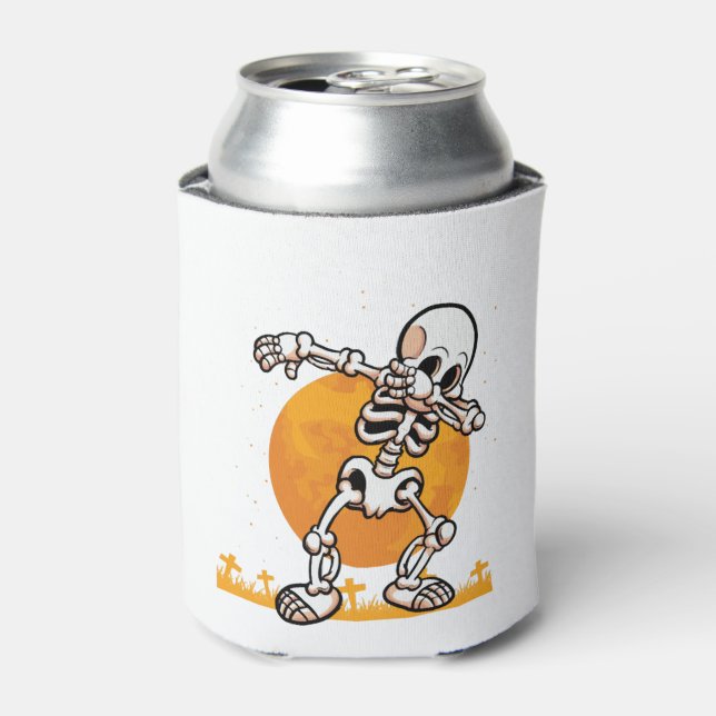 Dabbing Halloween Can Cooler (Can Front)