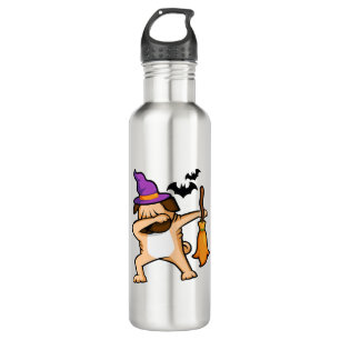Dabbing Halloween Pug Dog 710 Ml Water Bottle