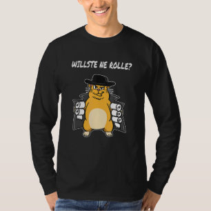 Dabbing Hamster  Toilet Paper Noodles T-Shirt