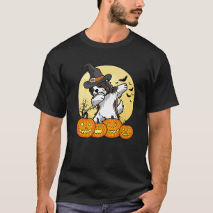 Dabbing Havanese Dab Dance Funny Dog Halloween Gif T-Shirt