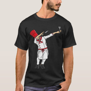 Dabbing Hibachi Chef Japanese Chef Asian Cook T-Shirt