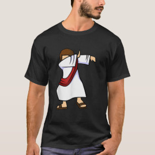Dabbing Jesus Funny Christian Jesus Dab Dance T-Shirt