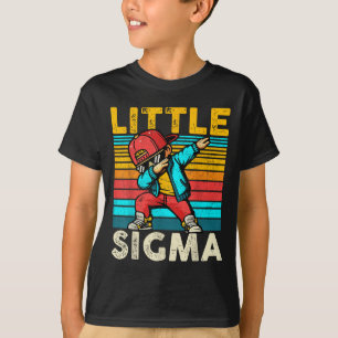 Dabbing Kids Boys Little Sigma Funny Teen Gen Alph T-Shirt
