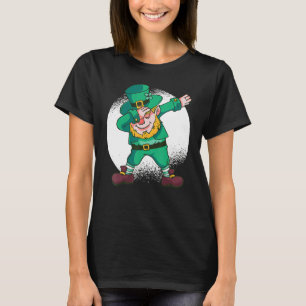 Dabbing Leprechaun Funny Dancing Leprechaun St Pat T-Shirt
