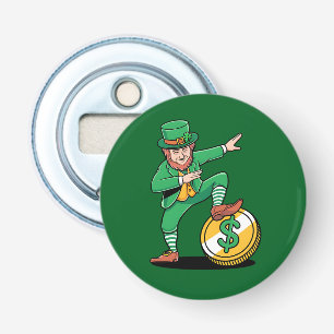 Dabbing Leprechaun Funny St Patrick's Day Bottle Opener