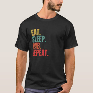 Dabbing Lover Eat Sleep Dab Repeat Funny Dance Mov T-Shirt
