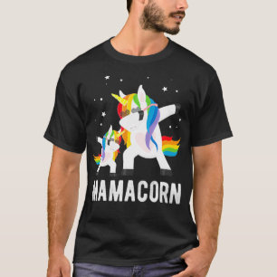 Dabbing Mamacorn, Funny Unicorn Lover Tee for Mum