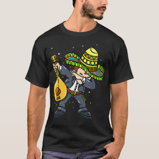 Dabbing Mariachi Cinco de Mayo Meican Party Kids B T-Shirt