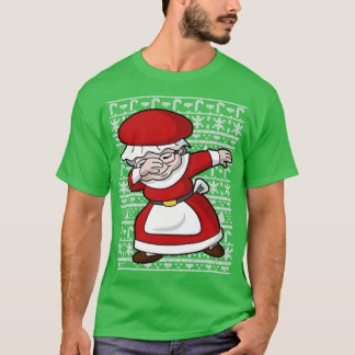 Dabbing Mrs Claus Ugly Christmas Sweater