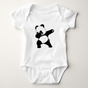 Dabbing Panda   Baby Bodysuit