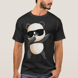 Dabbing Panda Cute Animal Giant Panda Bear Dab Dan T-Shirt