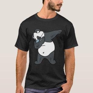 Dabbing Panda  Face Mask Panda T-Shirt