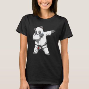 Dabbing Panda Jiu Jitsu BJJ Grappling Judo T-Shirt