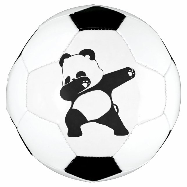 Dabbing Panda  Soccer Ball (Front)