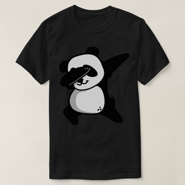Dabbing Panda T-Shirt (Design Front)